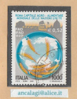 USATI ITALIA 2000 - Ref.0832 "ROMA - AGRO ALIMENTARE" 1 Val. - - 1991-00: Usados