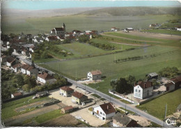 10. VILLE SOUS LA FERTE. ROUTE DE CLAIRVAUX. VUE AERIENNE. 1968. - Autres & Non Classés