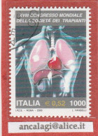 USATI ITALIA 2000 - Ref.0833 "SOCIETA' DEI TRAPIANTI" 1 Val. - - 1991-00: Usados