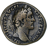 Antonin Le Pieux, Sesterce, 154-155, Rome, Bronze, TB+, RIC:928 - The Anthonines (96 AD To 192 AD)