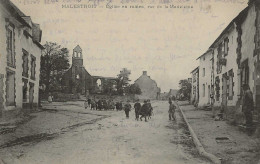 CPA56-MALESTROIT- Eglise En Ruines Rue De La Madeleine - Malestroit