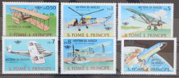 Sao Tome E Principe 592-597 Postfrisch #GD161 - São Tomé Und Príncipe