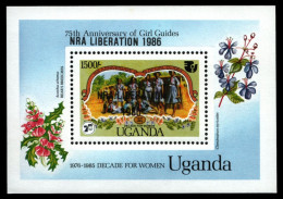 Uganda 1986 - Mi-Nr. Block 57 ** - MNH - Befreiung Durch NRA - Uganda (1962-...)