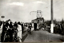 Blauwe Tram Sassenheim-Leiden - Halte Postbrug - Leiden