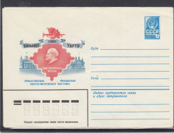 LITHUANIA (USSR) 1980 Cover Youth Philatelic Exhibition #LTV115 - Lithuania