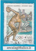 USATI ITALIA 2000 - Ref.0834A "GIOCHI OLIMPICI - SYDNEY" 1 Val. - - 1991-00: Afgestempeld