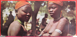 Carte Compagnie Aérienne Française UTA - L'Afrique - Africaines Aux Seins Nus - Publicité