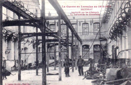 54 - Meurthe Et Moselle -  BACCARAT Bombardé Par Les Allemands -la Taillerie De La Cristallerie - Baccarat