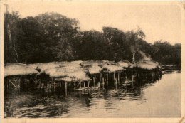 Congo Belge - Village Lacustre De Yele - Sonstige & Ohne Zuordnung