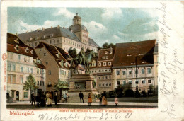 Weissenfels - Markt Mit Schloss - Weissenfels
