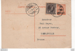 Luxembourg - Entier Postal 30 Cent Avec Surcharge¨+ Timbre Grande Princesse Charlotte - Oblitéré En 1929 à Wilwerwietz - Postwaardestukken