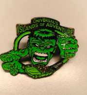 Universal Studios MARVEL Comics HULK ISLANDS OF ADVENTURE Character Pin Badge RARE - BD