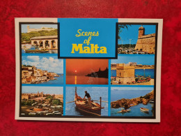 Carte SCENES OF MALTE MULTIVUES - Malta