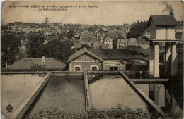 Allier, Neris Les Bains, Vue Generale Et Les Bassins De Refroidissement - Neris Les Bains