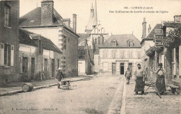 Lorris * Rue Guillaume De Lorris Et Abside De L'église * Tailleur PINGOT - Autres & Non Classés