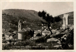 La Turbie, La Tour DÀuguste Et LÈglise - La Turbie