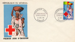 SENEGAL.1963. FDC CROIX-ROUGE. - Rode Kruis