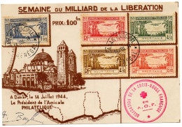 MAURITANIE.1944. LETTRE "DELEGATION CROIX-ROUGE FRANCAISE-A.O.F". - Rode Kruis