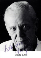 CPA Schauspieler Georg Lehn, Portrait, Autogramm - Attori