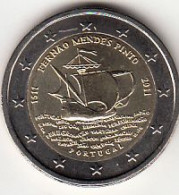 Moeda De Portugal, (08), 2 Euro Do Fernão Mendes Pinto De 2011, UNC - Portogallo