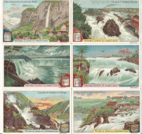 Chromo Liebig Série Compl. De 6 Chromos S_0583 Chutes D'eau 1899 - Liebig