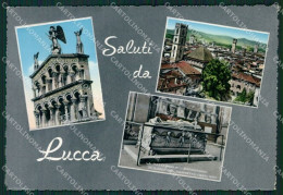 Lucca Città Saluti Da Foto FG Cartolina ZKM8341 - Lucca