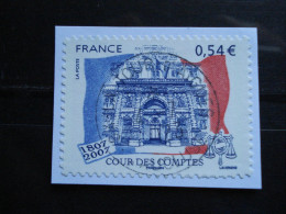 117 Bicentenaire De La Cour Des Comptes Oblitéré Cachet Rond ****** Année 2007 - Used Stamps