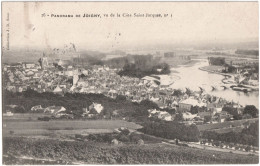 CPA DE JOIGNY  (YONNE)  PANORAMA DE JOIGNY, VU DE LA CÔTE SAINT-JACQUES - Joigny