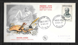 1957 - 1133 - Michel-Ange - Paris -  16 - 1950-1959
