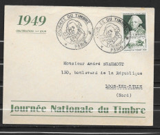 1949 - Journée Du Timbre - PARIS - 6 - ....-1949