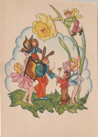 OSTERN - Elfen Und Hasen, 1946 - Easter