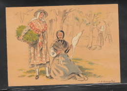 CARTE POSTALE NON CIRCULEE  FETES ET COUTUMES - Altri & Non Classificati