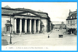 Caen - Le Palais De Justice Et La Place Saint-Sauveur - Caen