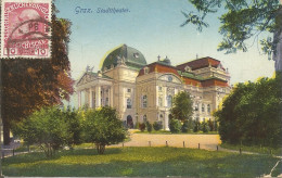 AUSTRIA - GRAZ - STADTTHEATER - ED. ZIEHER REF # Z2378 - 1912   - Graz