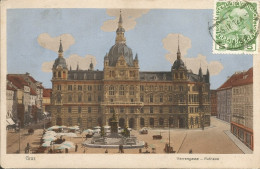 AUSTRIA - GRAZ - HERRENGASSE - RATHAUS - 1912   - Graz