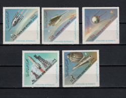 Yemen Arab Republic 1963 Space Travel Set Of 5 MNH - Asie