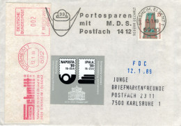 EMA Sinsheim Elsenz Portosparen Mit M.D.S.  -  Schmitt 692 1989 - Schlesiger Dom - Máquinas Franqueo (EMA)