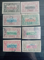 Côte Des SOMALIES. 1894-1900. " Vues De DJIBOUTI " N° 6 à 13 . 8 Oblitérés.. Côte YT 2022 : 81,00 € - Neufs