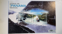 BL 217**  Neuf – 2014 -  ( COB N° 4425/4426)  Centenaire Du Canal De Panama  - 2 Timbres - 2002-… (€)