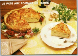 PATÉ DE POMMES DE TERRE.   .  -   Recettes De Cuisine .  - CPM - Voir Scannes Recto-Verso - Recettes (cuisine)