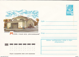 Russia Russland Russie Railway Train Metrostation 02.02.1977 - Treinen