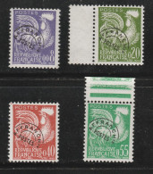 FRANCE, Preos 119 à 122, Neufs**, Cote 45€, Prix Fixe - 1953-1960