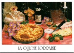 LA QUICHE LORRAINE.  -   Recettes De Cuisine .  - CPM - Voir Scannes Recto-Verso - Recipes (cooking)