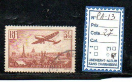 FRANCE PA OBLITÉRÉ N° 13 - 1927-1959 Used