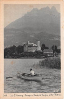LAC D ANNECY Duingt Denta De Laufou Et Le Chateau 5(scan Recto-verso) MA1907 - Annecy