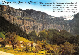 LE CIRQUE DU FER A CHEVAL A SIXT Le Village De Frenelay Et Les Cascades De La Citernes 14(scan Recto-verso) MA1907 - Sixt-Fer-à-Cheval