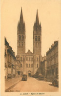 CAEN  Eglise St Etienne   6   (scan Recto-verso)MA1902Ter - Caen