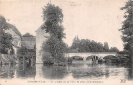 ROMORANTIN Le Moulin De La Ville Le Pont Et Le Deversoir 11(scan Recto-verso) MA1909 - Romorantin