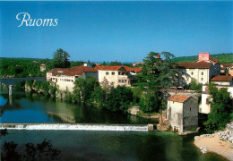 RUOMS  Le Barrage  Les Anciennes Brasseries Et Le Pont  32  (scan Recto-verso)MA1929Bis - Ruoms