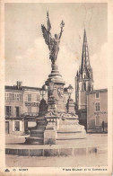 NIORT Place St Jean Et La Cathedrale 16(scan Recto-verso) MA1929 - Niort